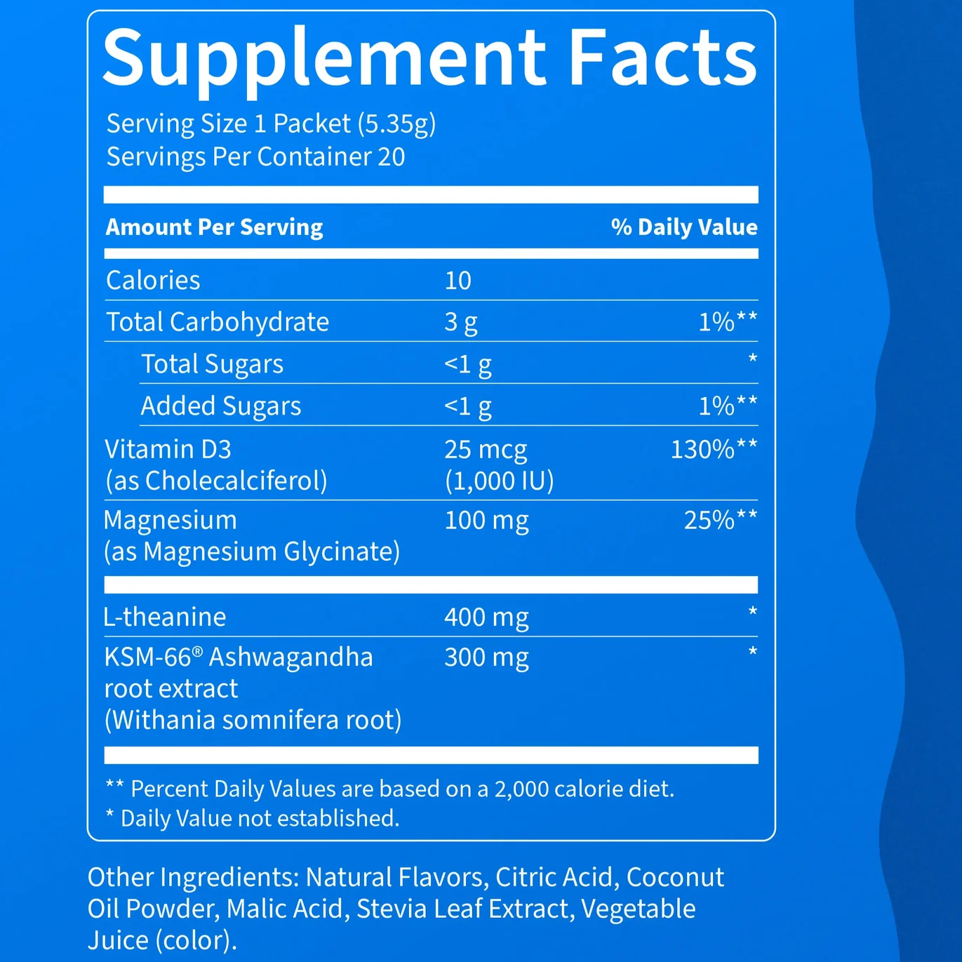 Supracalm™ Adaptogenic Drink Mix